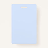 Moderner Name Doktor-Büropersonal Ausweis (Rückseite)