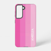 Moderner Name für Multi Pink Samsung Galaxy Hülle (Rückseite)