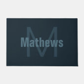 Moderner Name Fußmatte (Vorderseite)