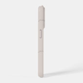 Moderner Name  iPhone Hülle (Rechte Seite)