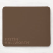 Moderner Name Mousepad (Vorne)