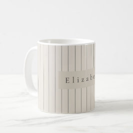 Moderner Name Mug Kaffeetasse