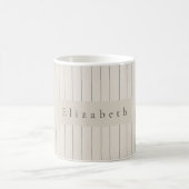 Moderner Name Mug Kaffeetasse (Mittel)