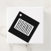 Moderner Name oder bearbeitbarer Markenname für Un Geschenkanhänger (Beispiel)