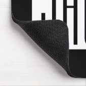 Moderner Name oder bearbeitbarer Markenname für Un Mousepad (Ecke)