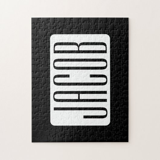 Moderner Name oder bearbeitbarer Markenname für Un Puzzle (Vertikal)