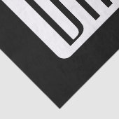 Moderner Name oder bearbeitbarer Markenname für Un Seidenpapier (Detail)