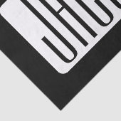 Moderner Name oder bearbeitbarer Markenname für Un Seidenpapier (Ausschnitt)