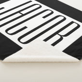 Moderner Name oder bearbeitbarer Markenname für Un Sherpadecke (3/4)