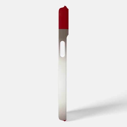 Moderner Name Red Baseball Case-Mate iPhone Hülle (Rückseite / Rechts)