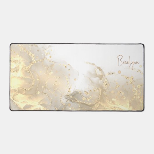 Moderner Name Schreibtischunterlage (Vorderseite)