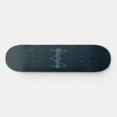 Moderner Name Skateboard (Horizontal)