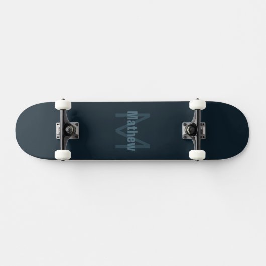 Moderner Name Skateboard (Horizontal)