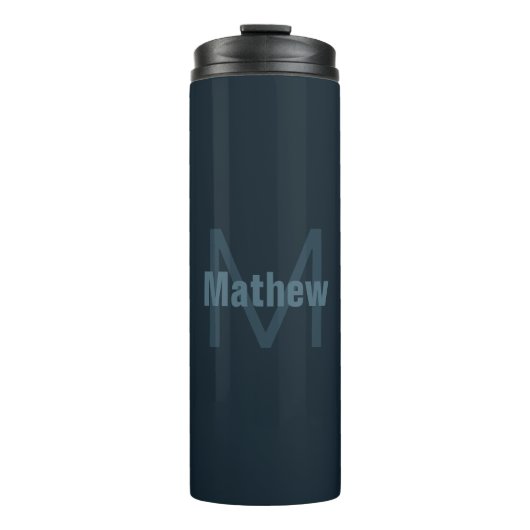 Moderner Name Thermosbecher (Vorderseite)