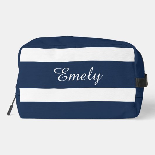 Moderner Name Waschbeutel (Rückseite)