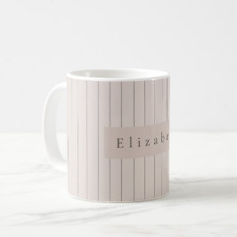 Moderner Namensbecher  Kaffeetasse