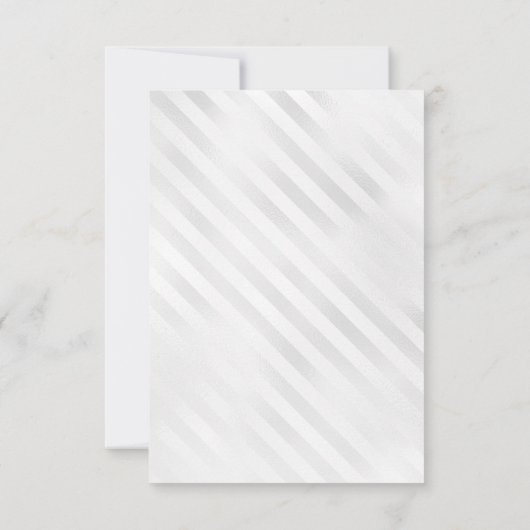 Moderner Navy Blue Silver Ballon Glitzer Geburtsta Dankeskarte (Rückseite)