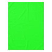 Moderner Neongrüner Bildschirm hell cool Tischdecke (Vorderseite)