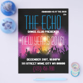 Moderner Neujahrs-Partyflyer Flyer (Einzeln)