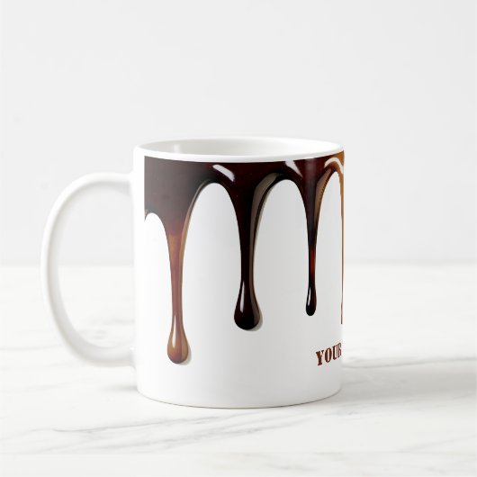 Moderner niedlicher, cooler, benutzerdefinierter T Kaffeetasse (Links)