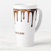 Moderner niedlicher, cooler, benutzerdefinierter T Milchtasse (Rechte Ecke)