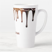 Moderner niedlicher, cooler, benutzerdefinierter T Milchtasse (Rechts)