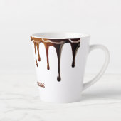 Moderner niedlicher, cooler, benutzerdefinierter T Milchtasse (Rechts)