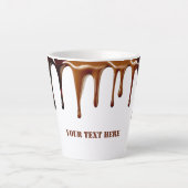 Moderner niedlicher, cooler, benutzerdefinierter T Milchtasse (Vorderseite)