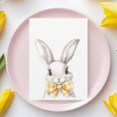 Moderner Niedlicher Ostereier Hunt Rabbit Arch Einladung