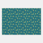 Moderner Niedlicher Ramadan Eid Mubarak Happy Eid Geschenkpapier Set (Vorderseite 3)