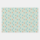 Moderner Niedlicher Ramadan Eid Mubarak Happy Eid Geschenkpapier Set (Vorderseite 2)