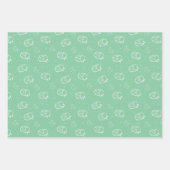 Moderner Niedlicher Ramadan Eid Mubarak Happy Eid Geschenkpapier Set (Vorderseite)