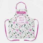 Moderner Niedlicher Urlaub im Grünen Schürze (Vorderseite)
