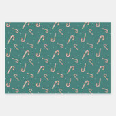 Moderner Niedlicher Weihnachtsmann an Heiligabend  Geschenkpapier Set (Vorderseite 3)