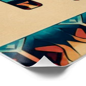 Moderner Nomade Poster (Ecke)