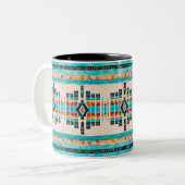 Moderner Nomade Zweifarbige Tasse (Vorderseite Links)