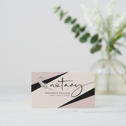 Moderner Notar-Foto QR-Code Visitenkarte (Stehend Vorderseite)