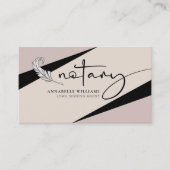 Moderner Notar-Foto QR-Code Visitenkarte (Vorderseite)