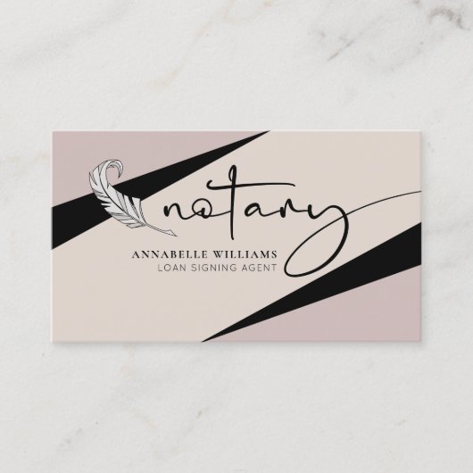 Moderner Notar-Foto QR-Code Visitenkarte (Vorderseite)