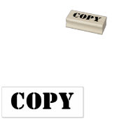 Moderner Office-Schriftart "COPY"-Meldung Gummistempel (Stempel)