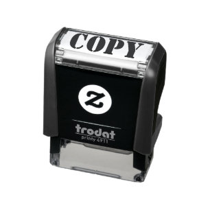 Moderner Office-Schriftart "COPY"-Meldung Permastempel