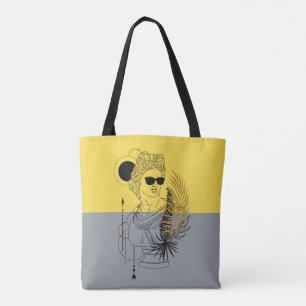 Moderner olympischer Gott Apollo Colorblock Tasche