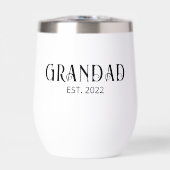 Moderner Opa etabliert schwarze Schrift  (Vorderseite)