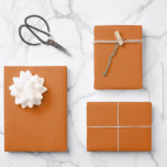 Moderner Orange Herbst Geschenkpapier Set<br><div class="desc">Mit unseren modernen Burnt Orange Herbst Wrapping Paper Sheets, einer warmen und stilvollen Wahl für Ihre Geschenkwünsche. Diese Papierfolien zeichnen sich durch ein modernes Design in einer reich verbrannten orangen Farbe aus, das sich perfekt eignet, um die Essenz des Herbstes zu erfassen und jedem Geschenk eine saisonale Touch zu verleihen....</div>