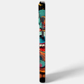 Moderner Orientalischer Drache Majestät Case-Mate iPhone Hülle (Rückseite / Links)