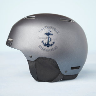Moderner Ozean-Nautik-Boot-Anker-Swag Aufkleber