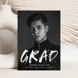 Moderner Paint Spritzer Foto Abschluss Ankündigung