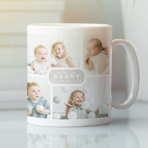 Moderner Papa 4 Foto Grau Kaffeetasse
