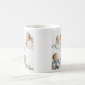 Moderner Papa 4 Foto Grau Kaffeetasse (Mittel)