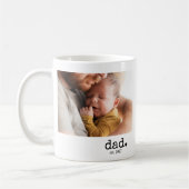 Moderner Papa Established Photo Tasse (Links)